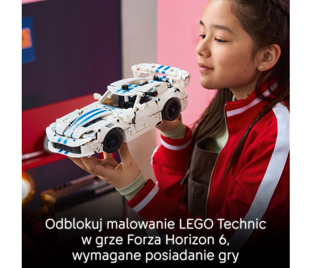 LEGO TECHNIC 42234 Samochód sportowy Dodge Viper GTS-R - 1547396 - zdjęcie 8